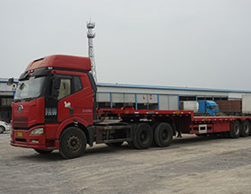 銅陵物流公司運(yùn)輸車展示
